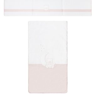 Petit Praia bed set- 5 pieces- Teddy pink