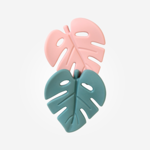 Saro Baby Jungle leave- Pink & Green