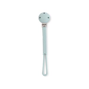 Saro Baby Braid Pacifier Chain- Green
