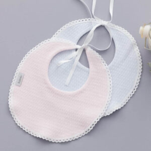 Babidu Quilted Bib- Blue