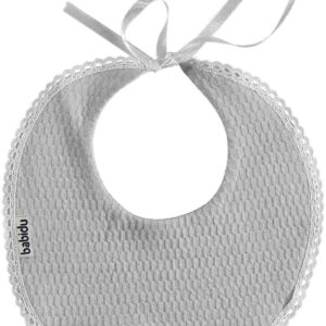 Babidu Quilted Bib- Grey