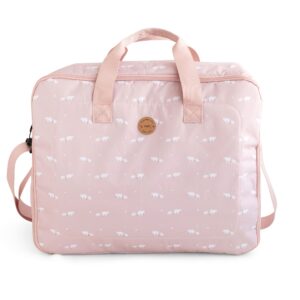 Saro Baby Suitcase- Dusty Pink