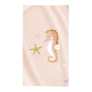 Saro Baby Microfiber Towel- Pink